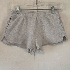 Brandy Melville Light Gray Athletic Shorts